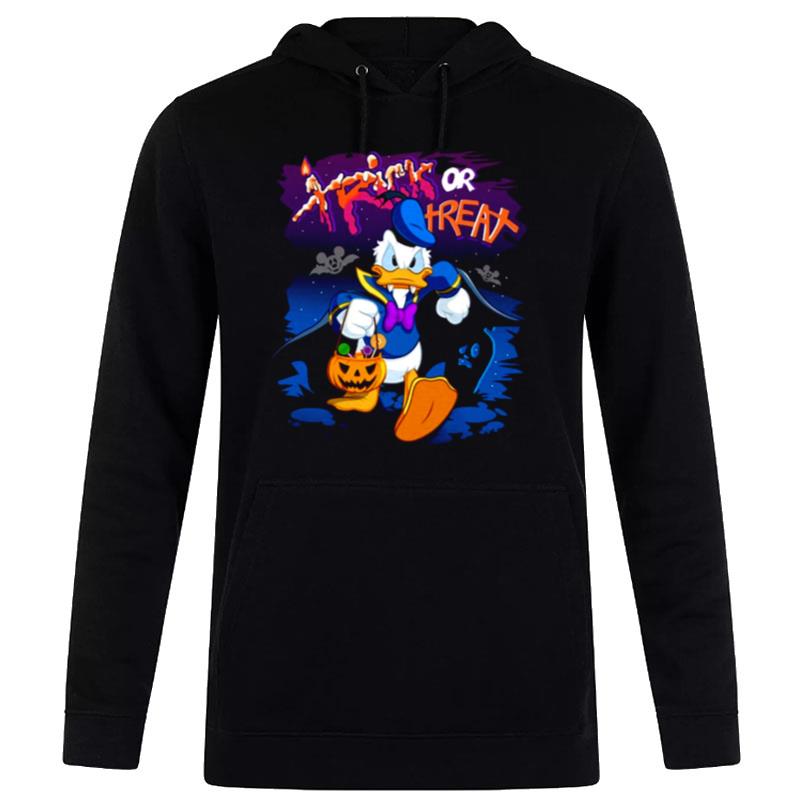 Donald Halloween Duck Trick Or Trea Hoodie