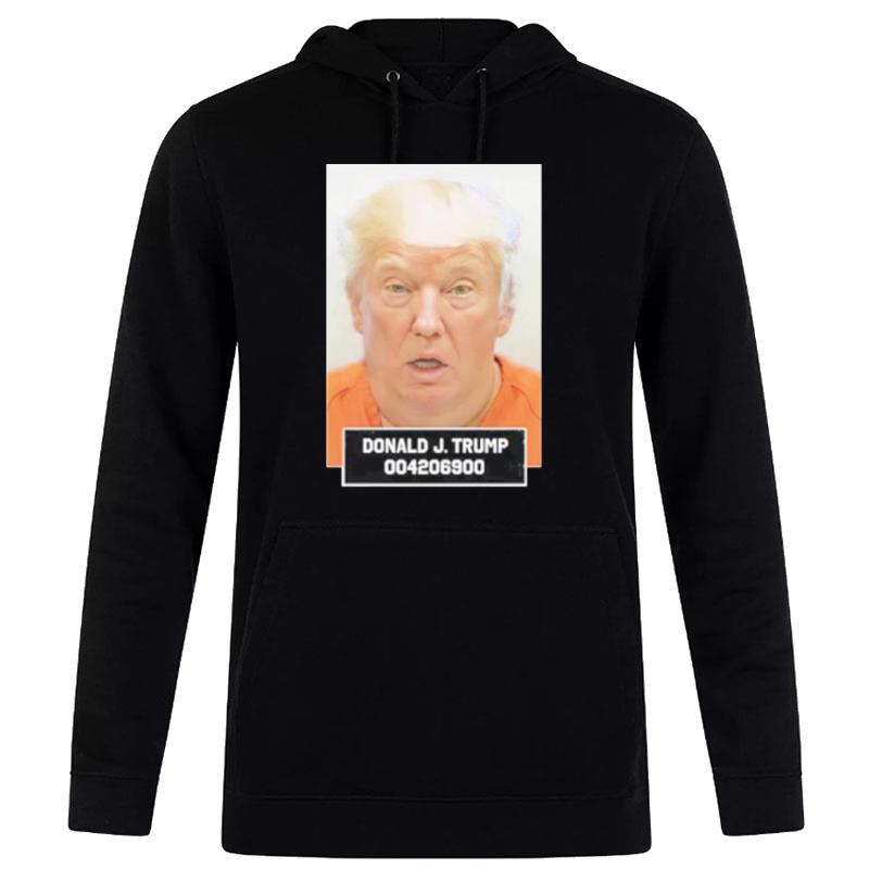 Donald J Trump 004206900 Mugshot Hoodie