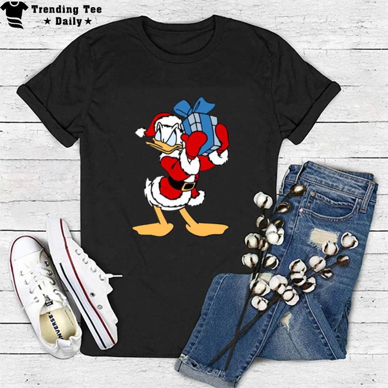 Donald Sceptical Christmas Gif T-Shirt