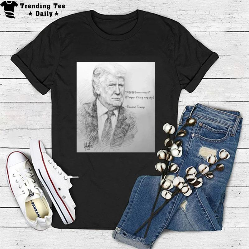 Donald Trump Diaper Filling Rap Fly T-Shirt