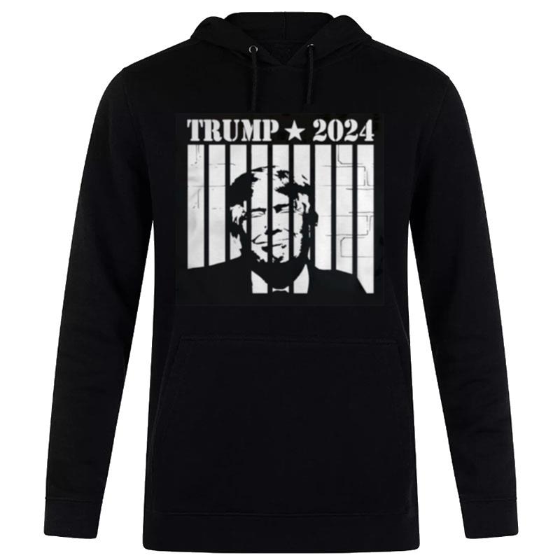 Donald Trump In Jail 2024 Hoodie