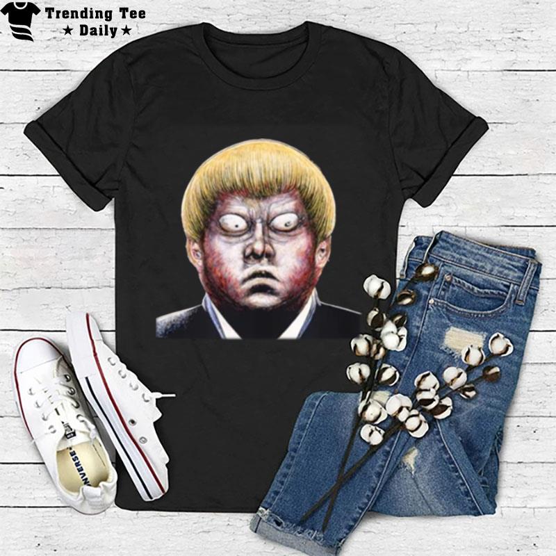 Donald Trump Junji Ito Politicians T-Shirt