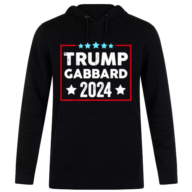 Donald Trump Tulsi Gabbard 2024 Vintage Apparel Hoodie