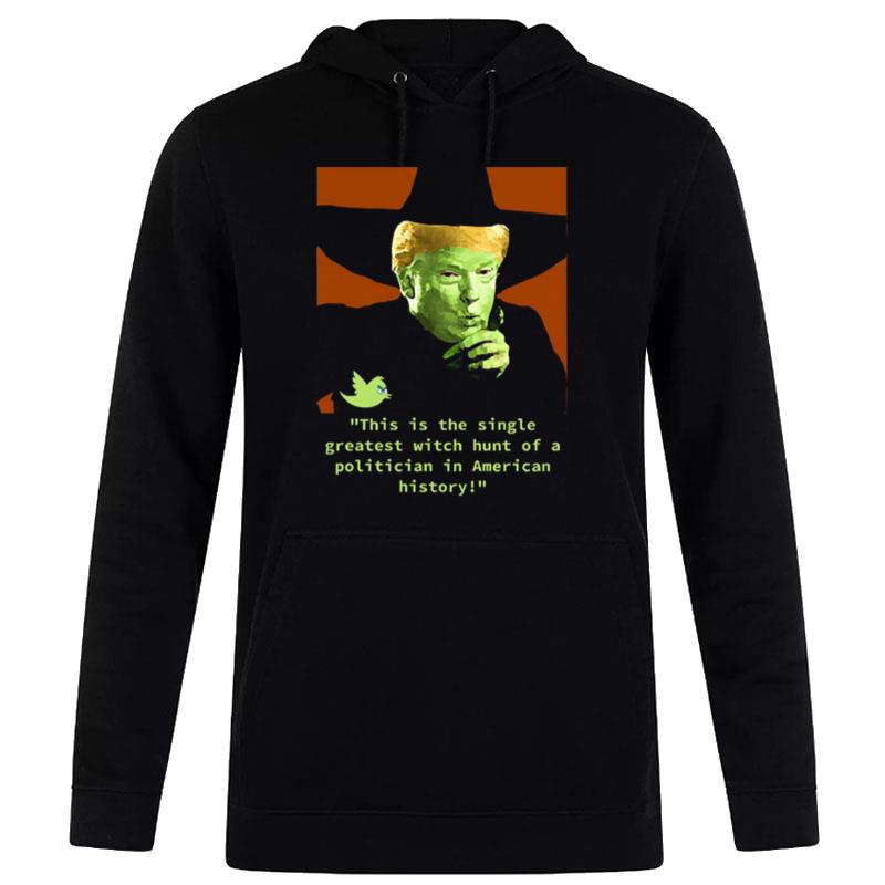 Donald Trump Witch Hunt Trump Halloween Hoodie