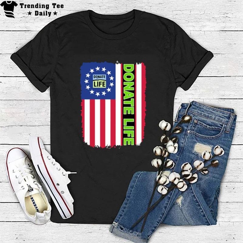 Don'te Life Texas American Flag 2021 T-Shirt