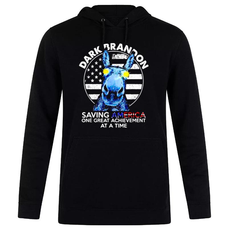 Donkey Dark Brandon Saving America One Great AchI'vement At A Time Hoodie