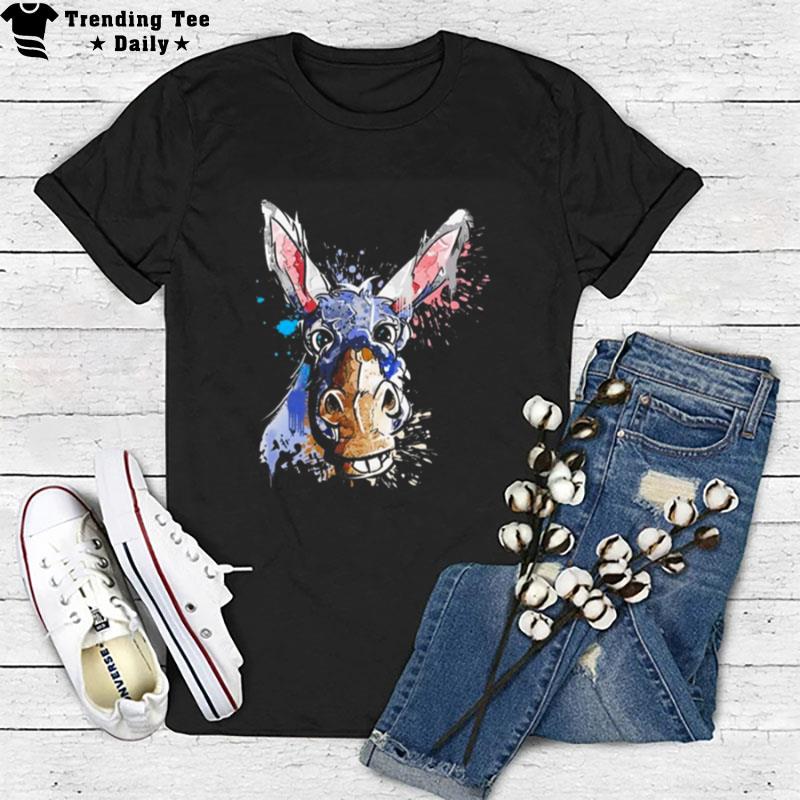 Donkey Wo Donkey Lover Donkey T-Shirt