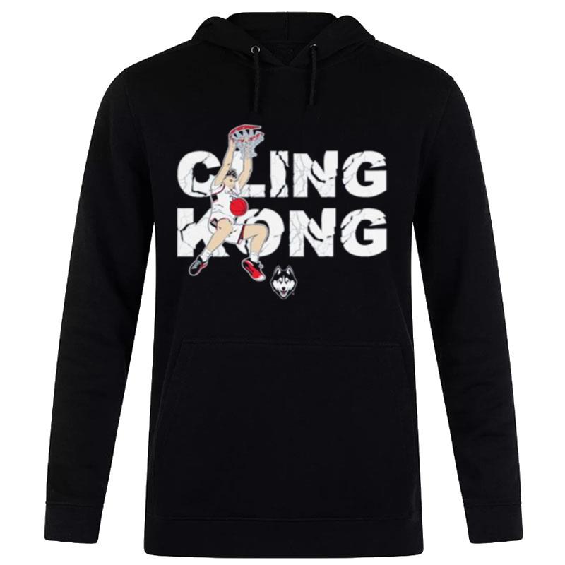 Donovan Clingan Cling Kong Uconn Huskies Hoodie