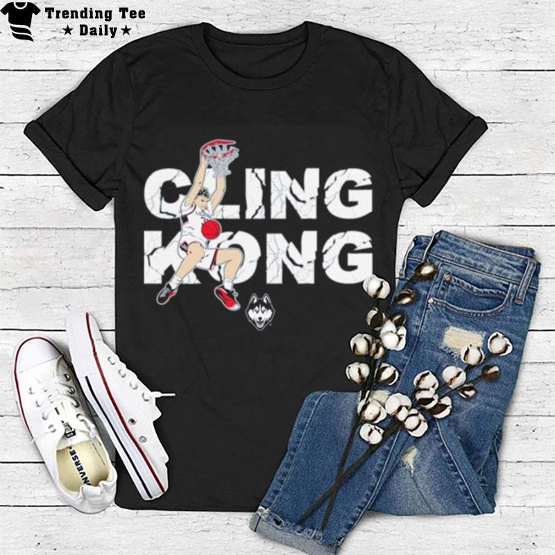 Donovan Clingan Cling Kong Uconn Huskies T-Shirt