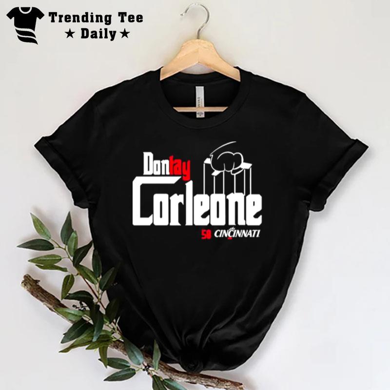 Dontay Corleone 58 Cincinn'ti Bearcats T-Shirt