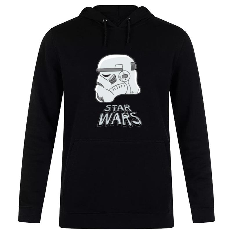 Doodle Sketch Stormtrooper Helme Hoodie