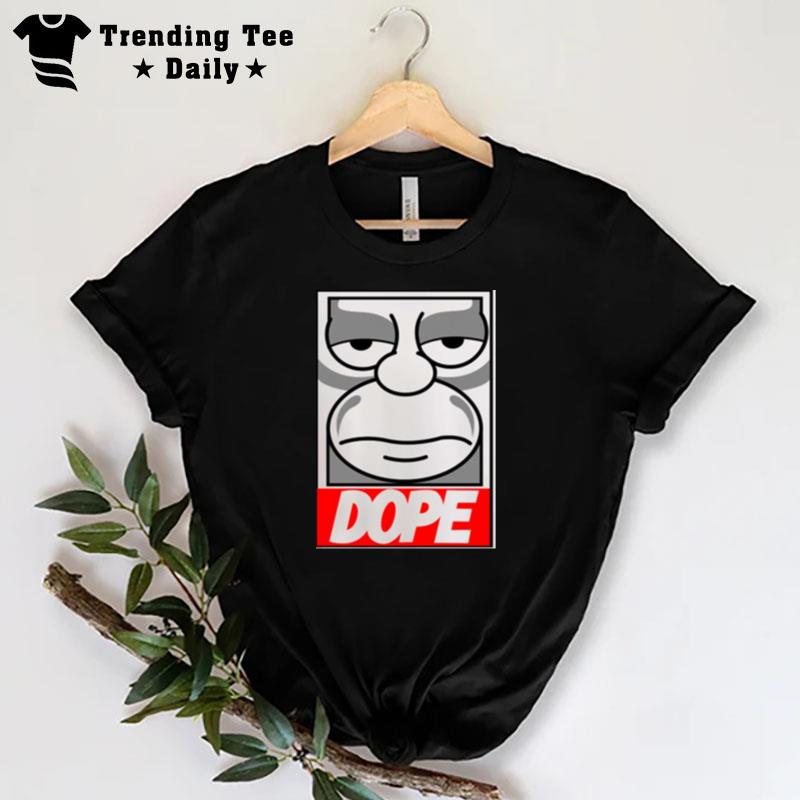 Dope Homer The Futurama T-Shirt