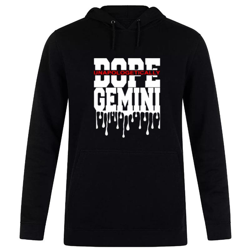 Dope Queen King Graphic Decor Gemini Astrology Zodiac Hoodie