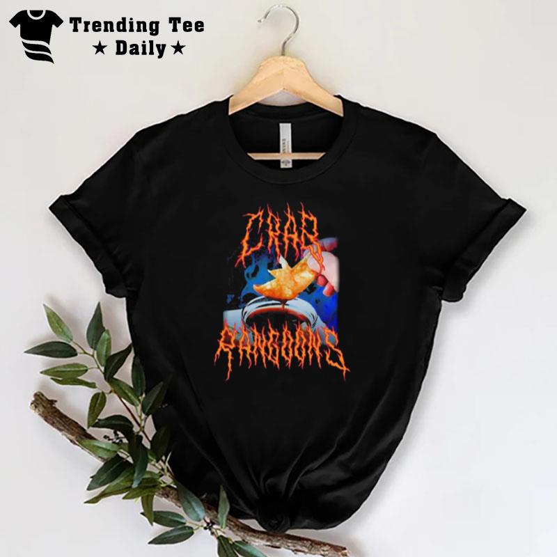 Dopeamyne Crab Rangoon Heavy Metal 2022 T-Shirt