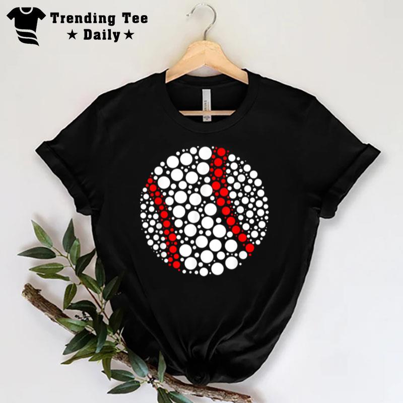 Dot Day Baseball Lover Intern'tional Dot Day Polka Dot T-Shirt