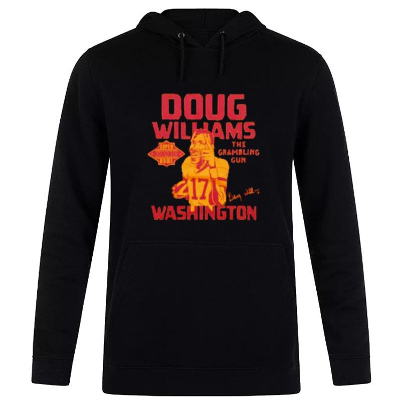 Doug WillI'ms Washin'ton Super Xxii Bowl Sign'ture Hoodie