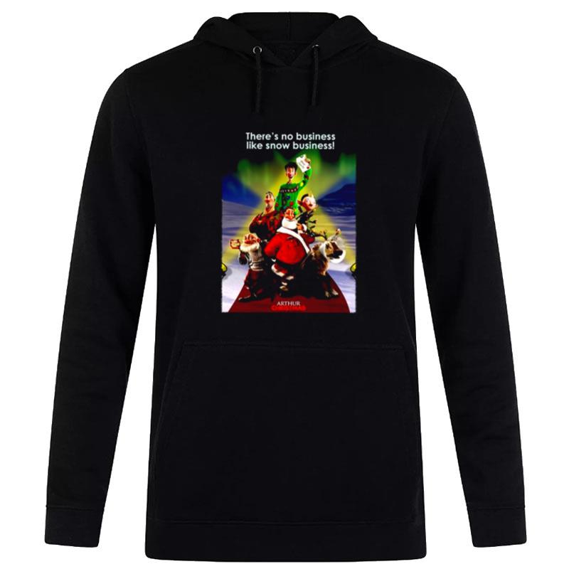 Down And Out Arthur Christmas Hoodie