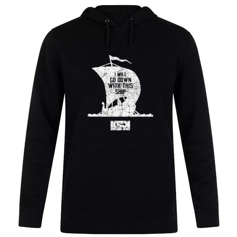 Down With The Ship Kfan Sports Radio 2023 Hoodie