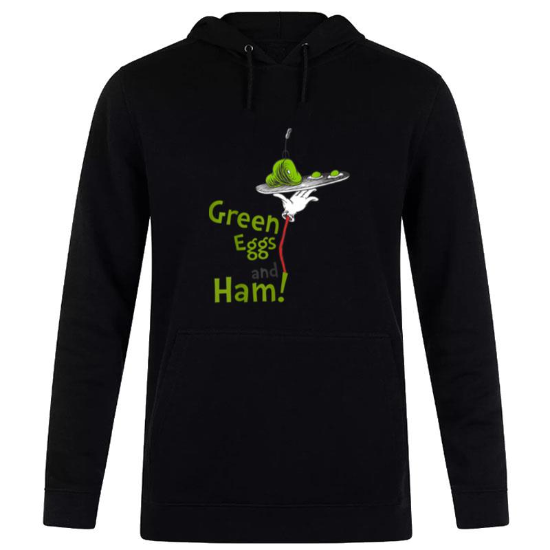 Dr. Seuss Green Eggs And Ham Title Hoodie