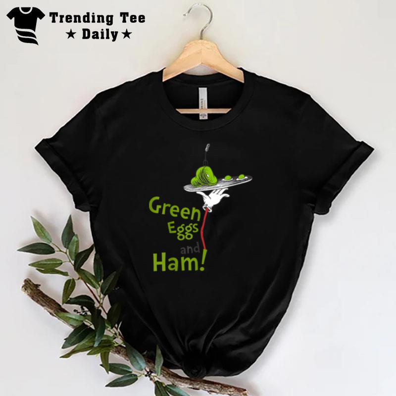 Dr. Seuss Green Eggs And Ham Title T-Shirt