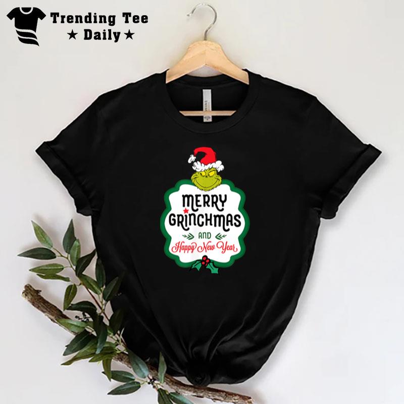 Dr. Seuss Grinch Happy New Year T-Shirt