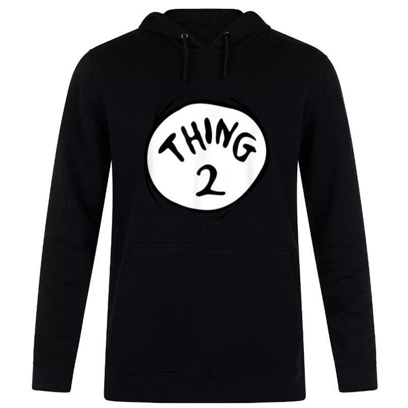 Dr. Seuss Thing 2 Emblem Red Hoodie