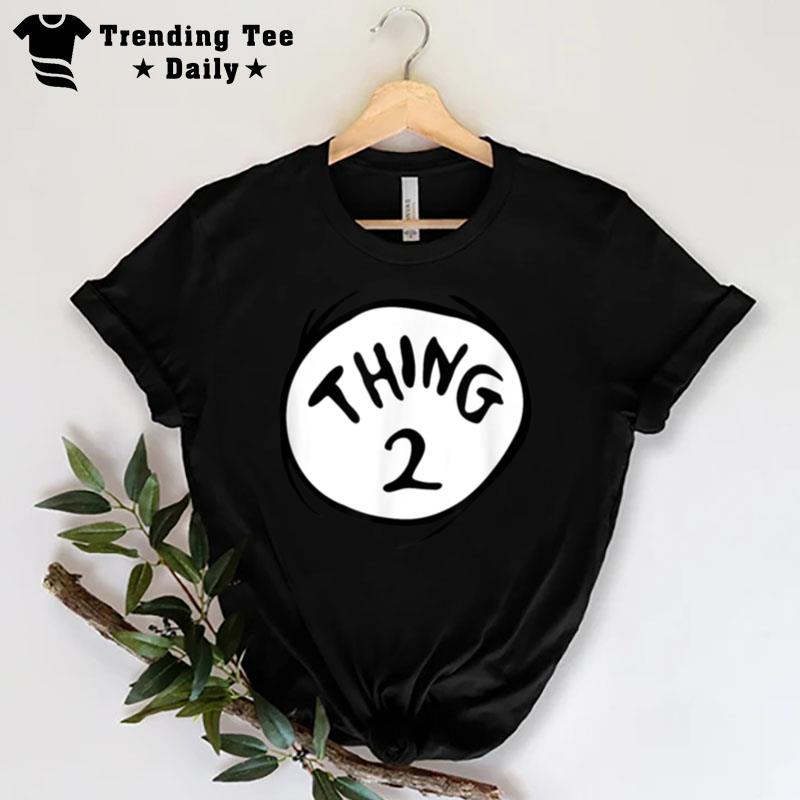 Dr. Seuss Thing 2 Emblem Red T-Shirt