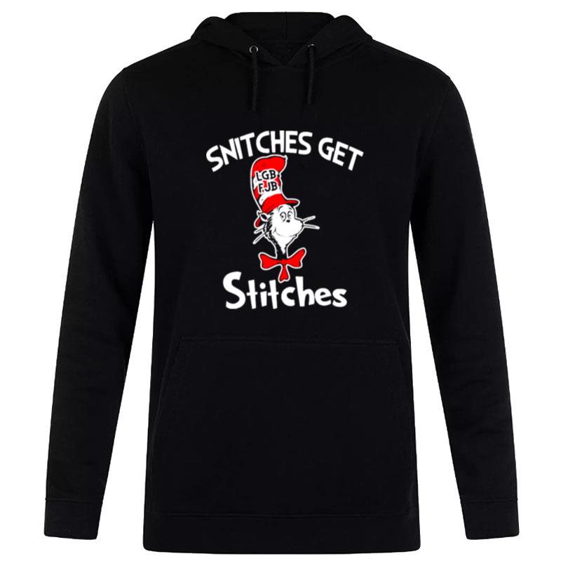 Dr Seuss Lgbfjb Sn'tches Get Stitches Hoodie