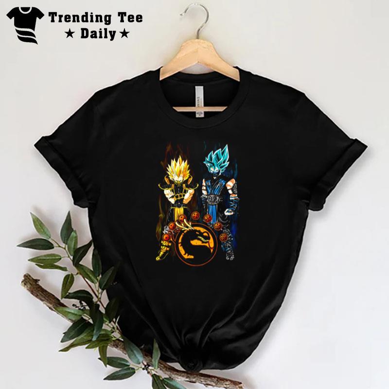 Dragon Ball Goku Vegeta Saiyan Warfare Dragon Ball Z Dbz T-Shirt