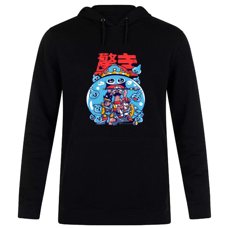 Dragon Warrior Slime King Dragon Ques Hoodie