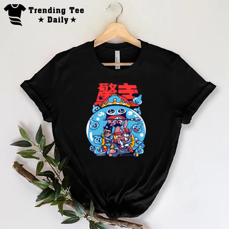 Dragon Warrior Slime King Dragon Ques T-Shirt