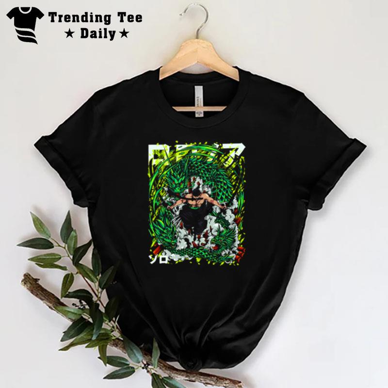 Dragon Zoro One Piece Anime Series T-Shirt