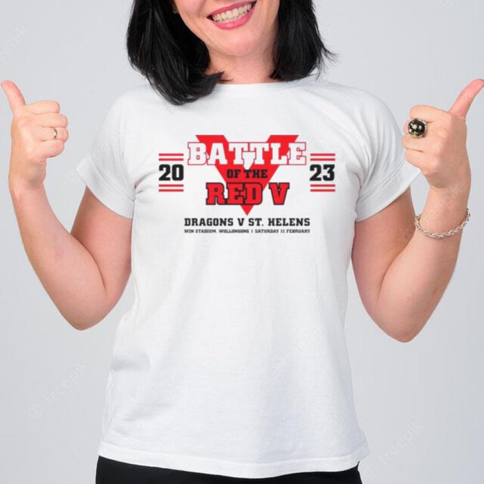 Dragons Battle Of The Red V 2023 T-Shirt