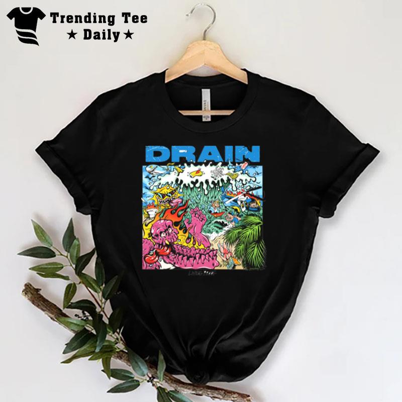 Drain Living Proof May 5 2023 Album Poster T-Shirt