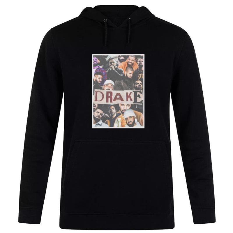 Drake Collage Retro Illustration Hoodie