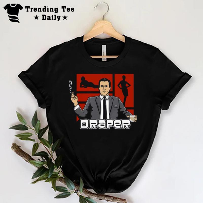 Draper Graphic Mad Man T-Shirt