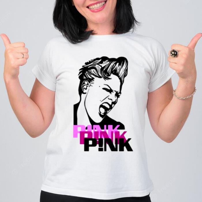 Drawing Pink Trauma Singer P!Nk T-Shirt