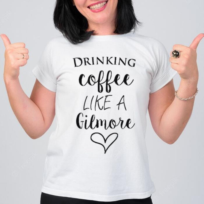 Drinking Coffee Like A GI'more T-Shirt