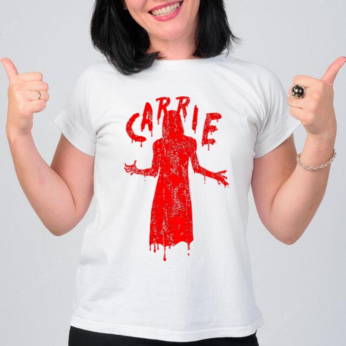 Dripping Blood Carrie T-Shirt