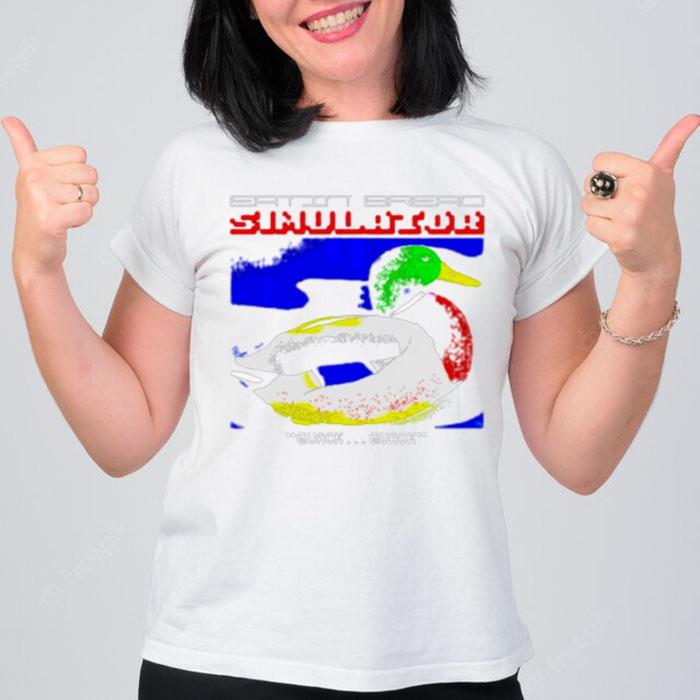 Duck Eatin Bread Simulator 8Bi T-Shirt