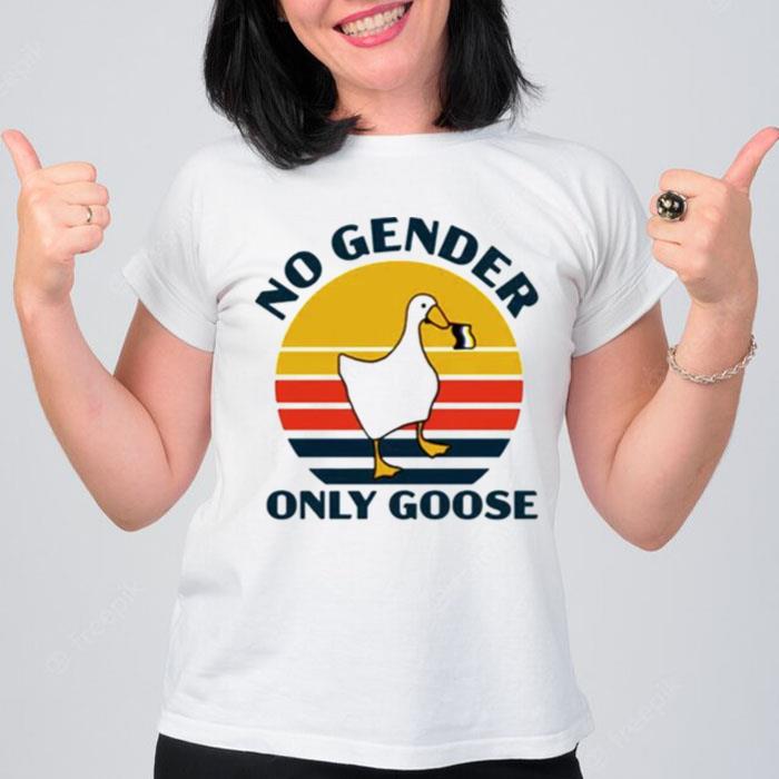 Duck No Gender Only Goose Vintage T-Shirt