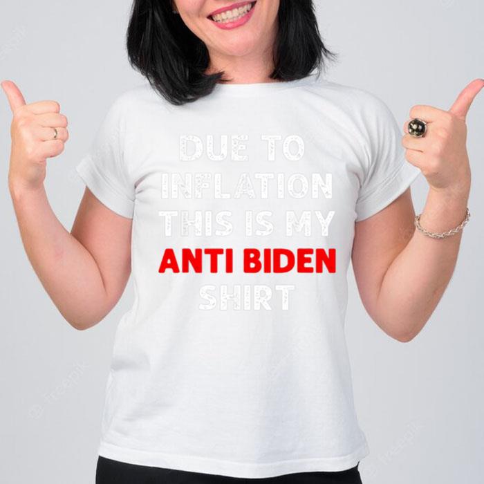 Due To Inflation'this Is My Anti Biden Christmas Pjs T-Shirt