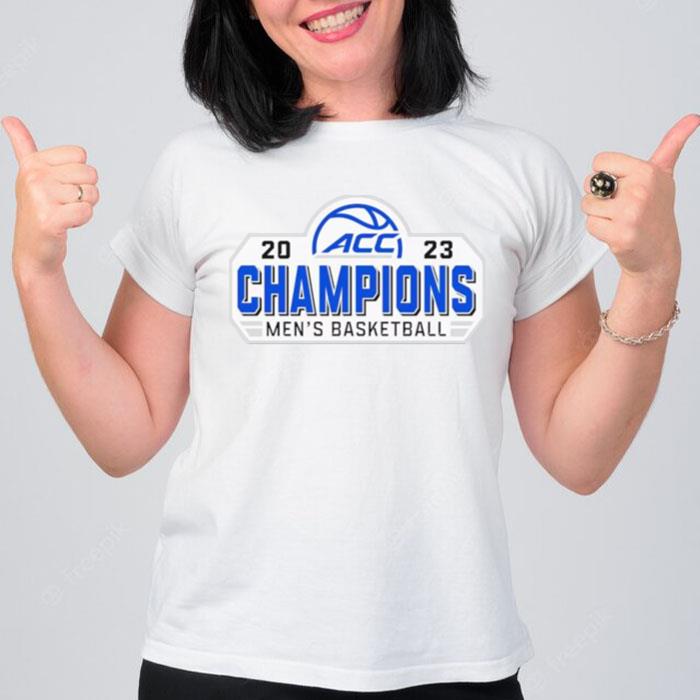 Duke 2023 Acc Men's Basketball Champions T-Shirt