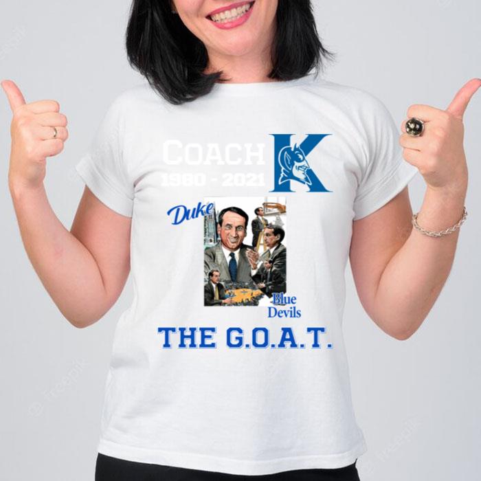 Duke Blue Devils Basketball Coach K T-Shirt