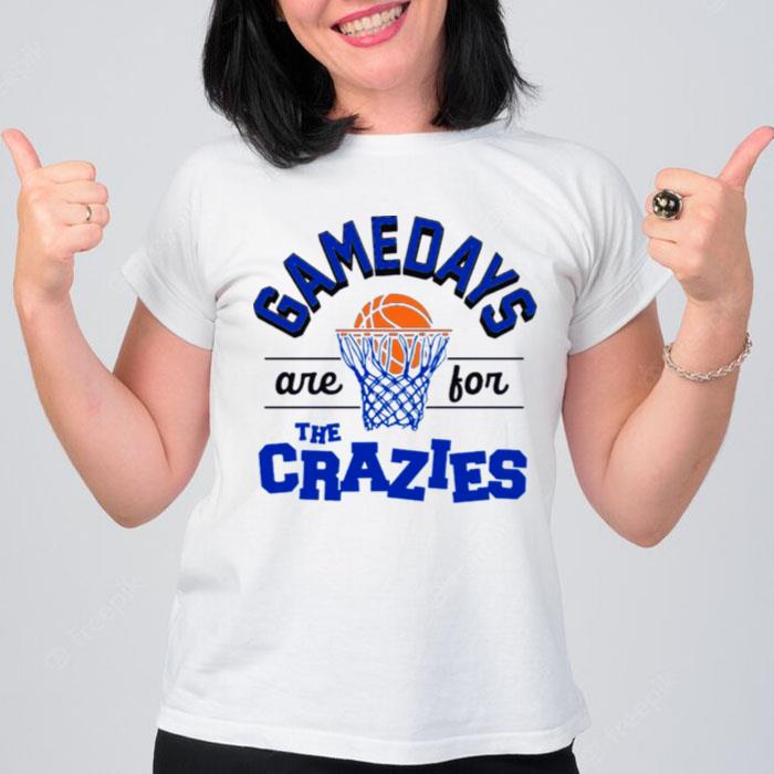 Duke Blue Devils Gamedays Are For The Crazies T-Shirt