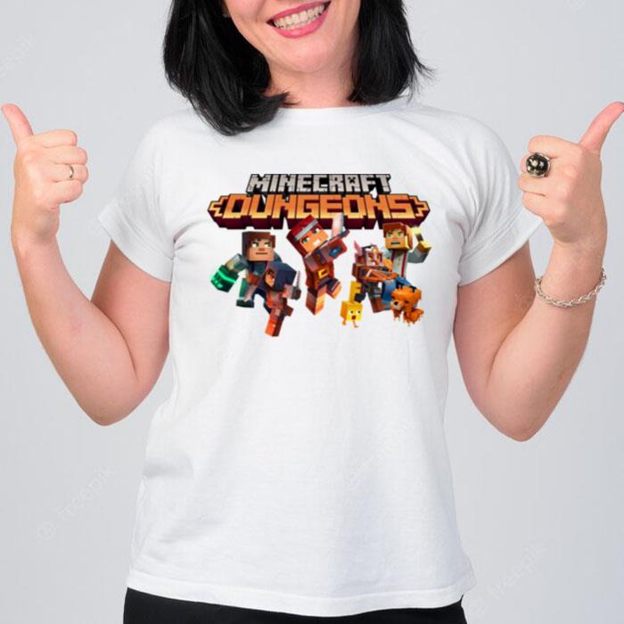 Dungeons Minecraft Fun Game T-Shirt