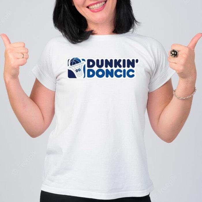 Dunkin Doncic Luka Doncic Dunkin Don'ts Logo T-Shirt