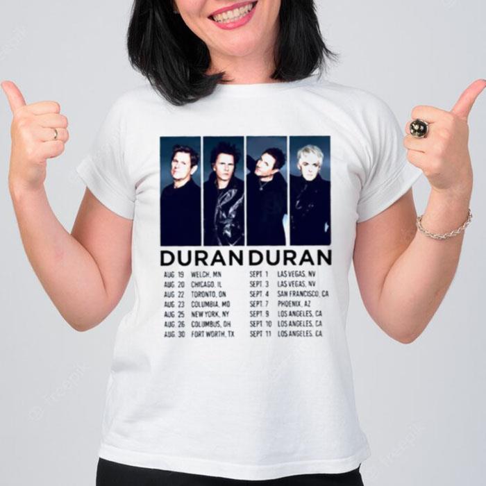 Duran Duran North American 2022 Tour T-Shirt