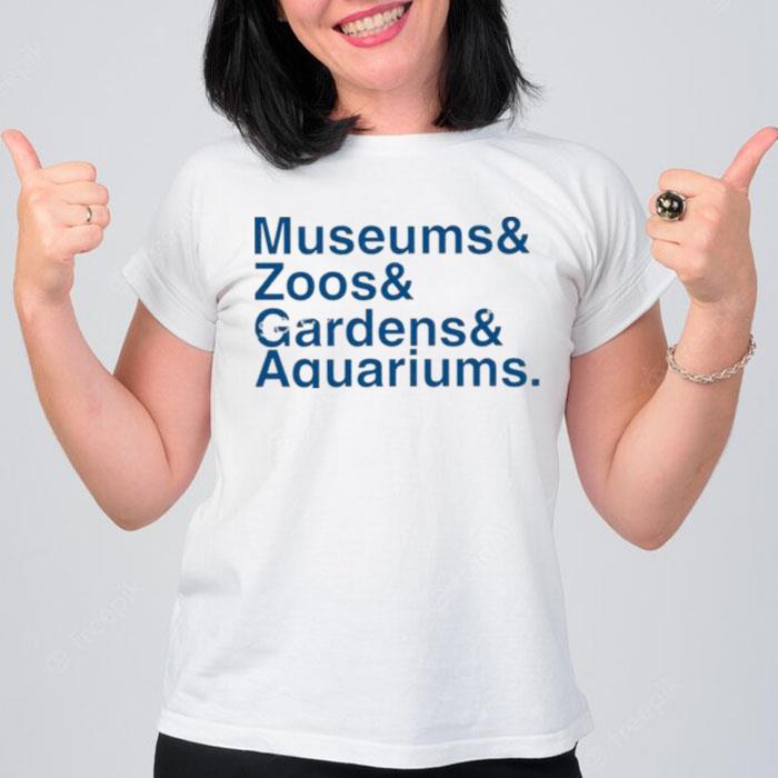 Dustin Growick Museums & Zoo & Gardens & AquarI'ms T-Shirt