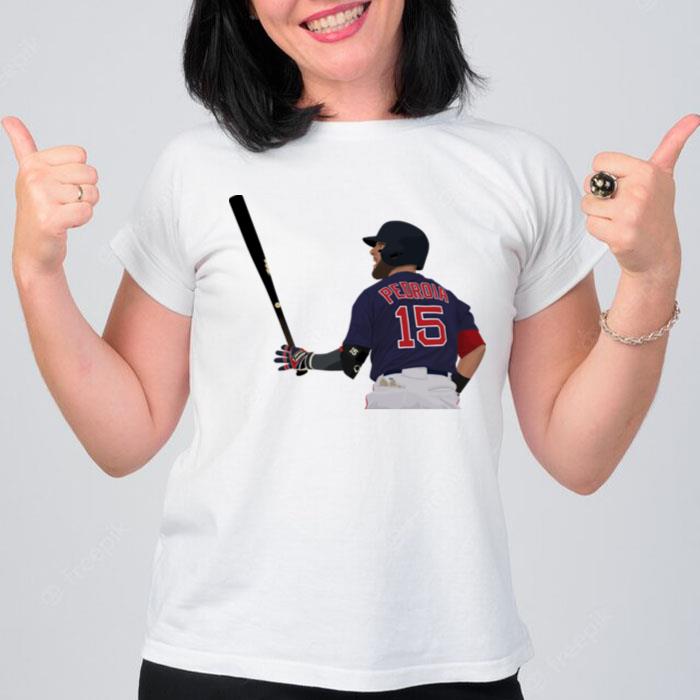 Dustin Pedroia 15 Sticker T-Shirt